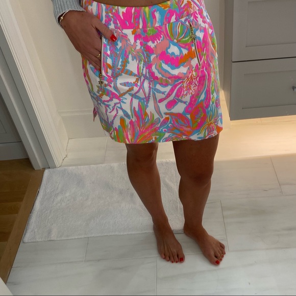 NWT - Lilly Pulitzer Marigold Skort Scuba to Cuba - Picture 3 of 11